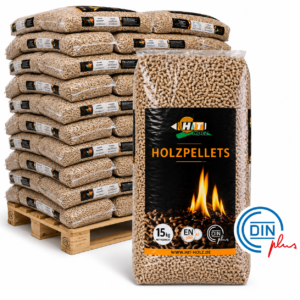 HIT Holzpellets Sackware 6mm ENplusA1, 66 x 15kg Palette