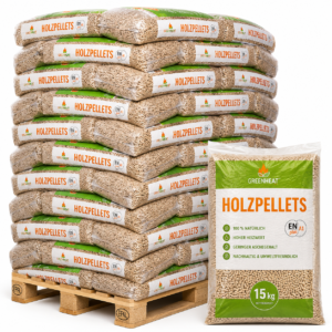 Saxoniapellets 6mm ENplusA1, 66 x 15kg Palette