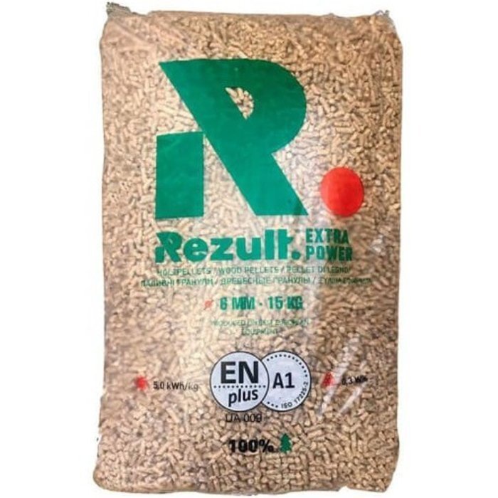 REZULT Premium Holzpellets ENplusA1, 70 x 15kg Palette – Bild 3