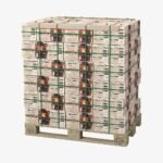 REKORD Braunkohlebriketts 900 kg Palette 90 x 10kg