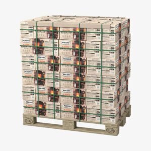 REKORD Braunkohlebriketts 900 kg Palette 90 x 10kg